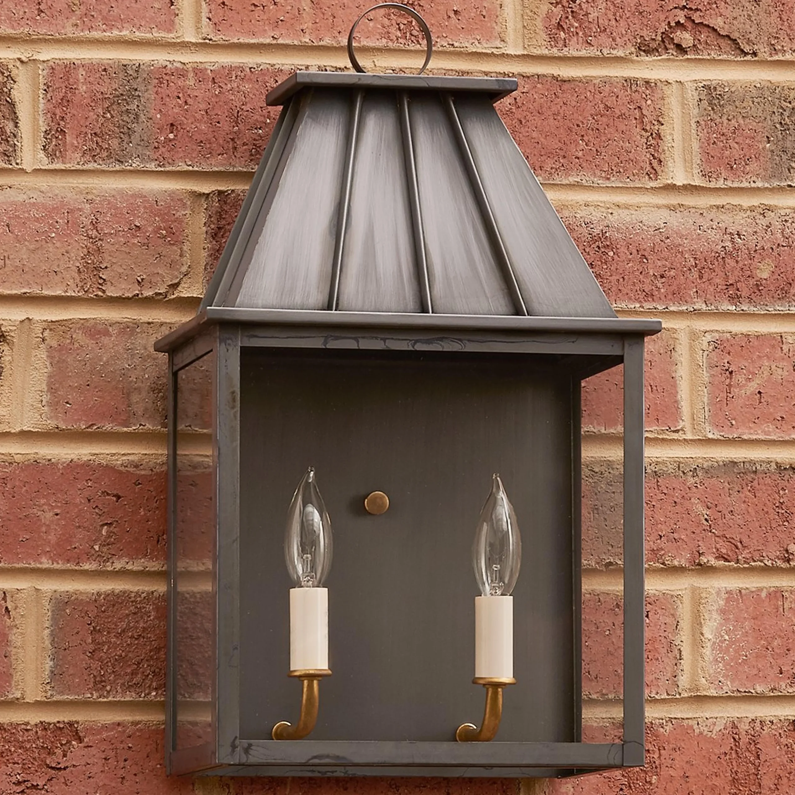 Colonial Metalcrafts Mansard Outdoor Sconce - Large
