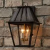Colonial Metalcrafts Mansard Outdoor Carriage Light - Large