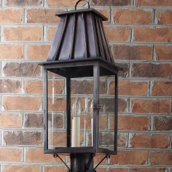 Colonial Metalcrafts Mansard Outdoor Post Light