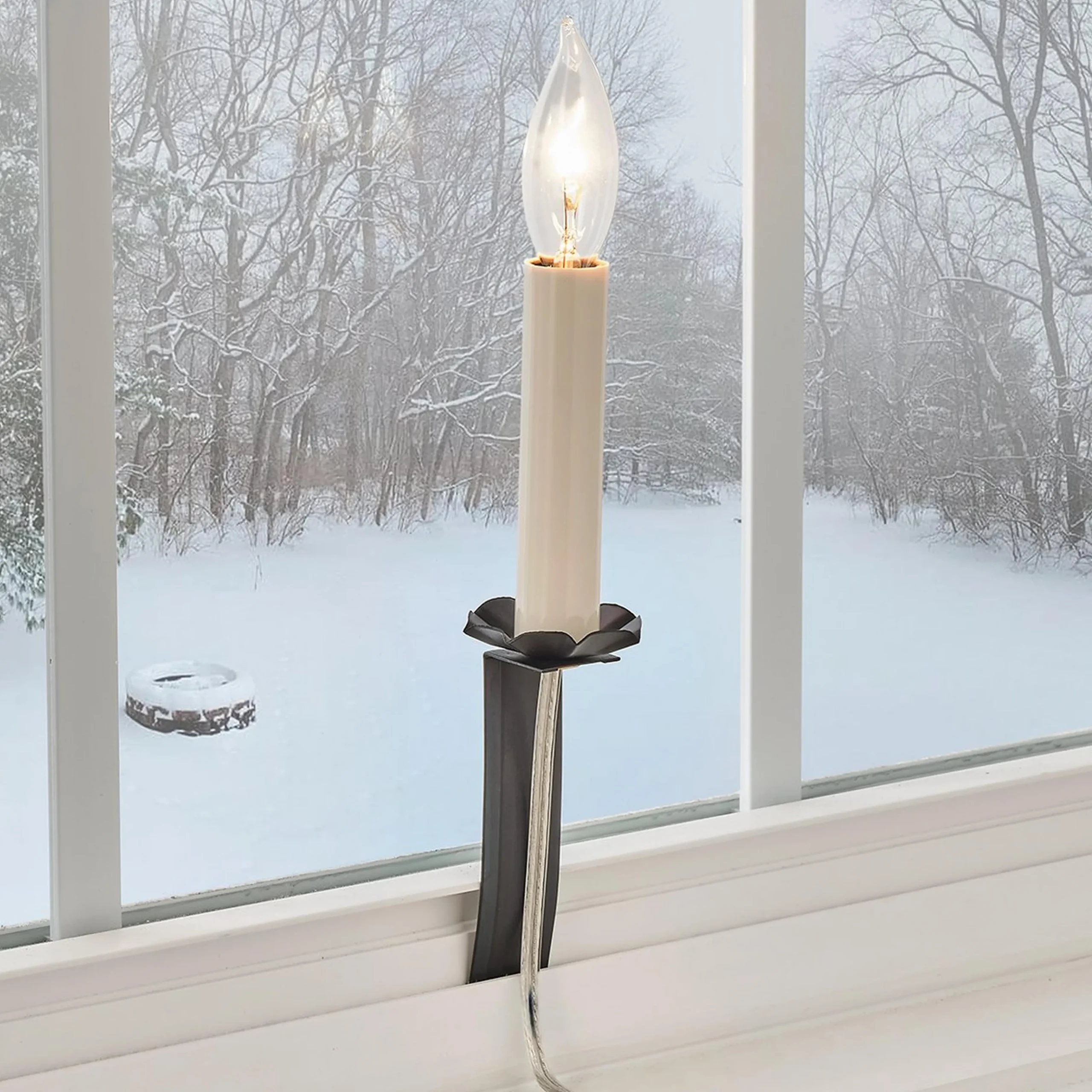 Colonial Metalcrafts Window Candle