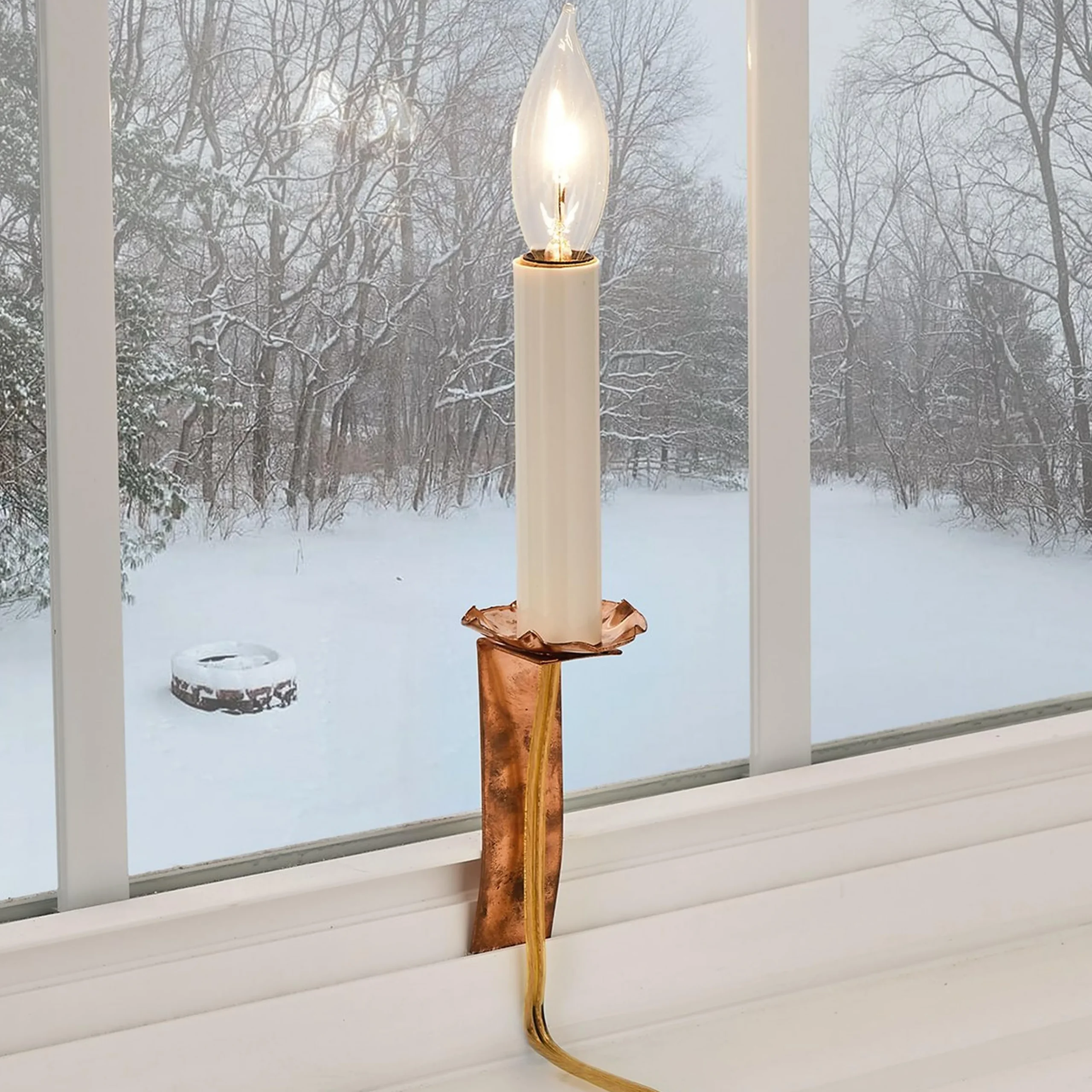 Colonial Metalcrafts Window Candle