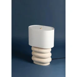 Compact Ceramic Table Lamp