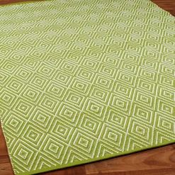Concentric Diamond Indoor / Outdoor Rug
