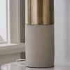 Concrete Cylinder Table Lamp