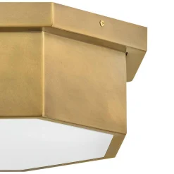 Contemporary Hexagon Ceiling Light