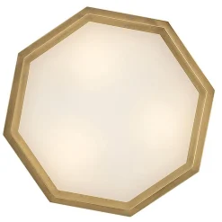 Contemporary Hexagon Ceiling Light
