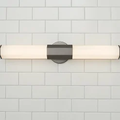 Contemporary Hexagon LED Vanity Light - Small