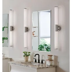 Contemporary Hexagon LED Vanity Light - Large