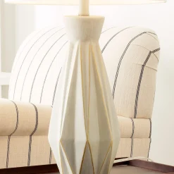 Contemporary Prismatic Concrete Table Lamp
