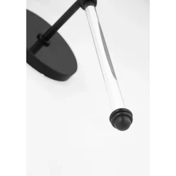 Contemporary Shaded Rod Rechargeable LED Cordless Sconce