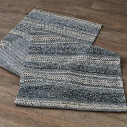 Cool Tweedy Stripe Indoor / Outdoor Runner Rug