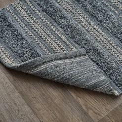 Cool Tweedy Stripe Indoor / Outdoor Runner Rug