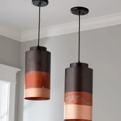 Copper Ombre Pendant - Large
