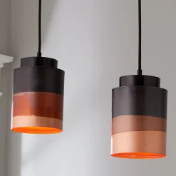 Copper Ombre Pendant - Small