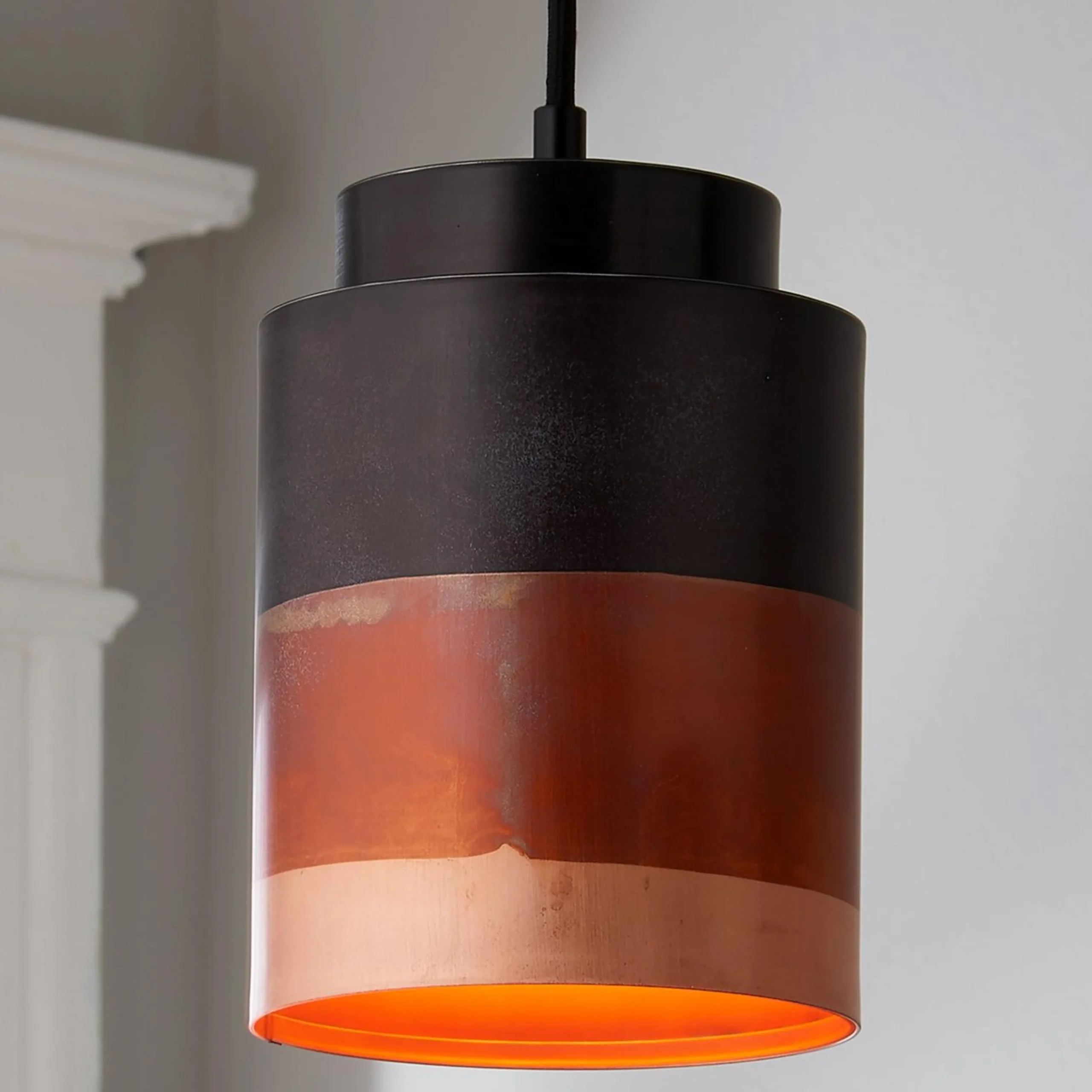 Copper Ombre Pendant - Small