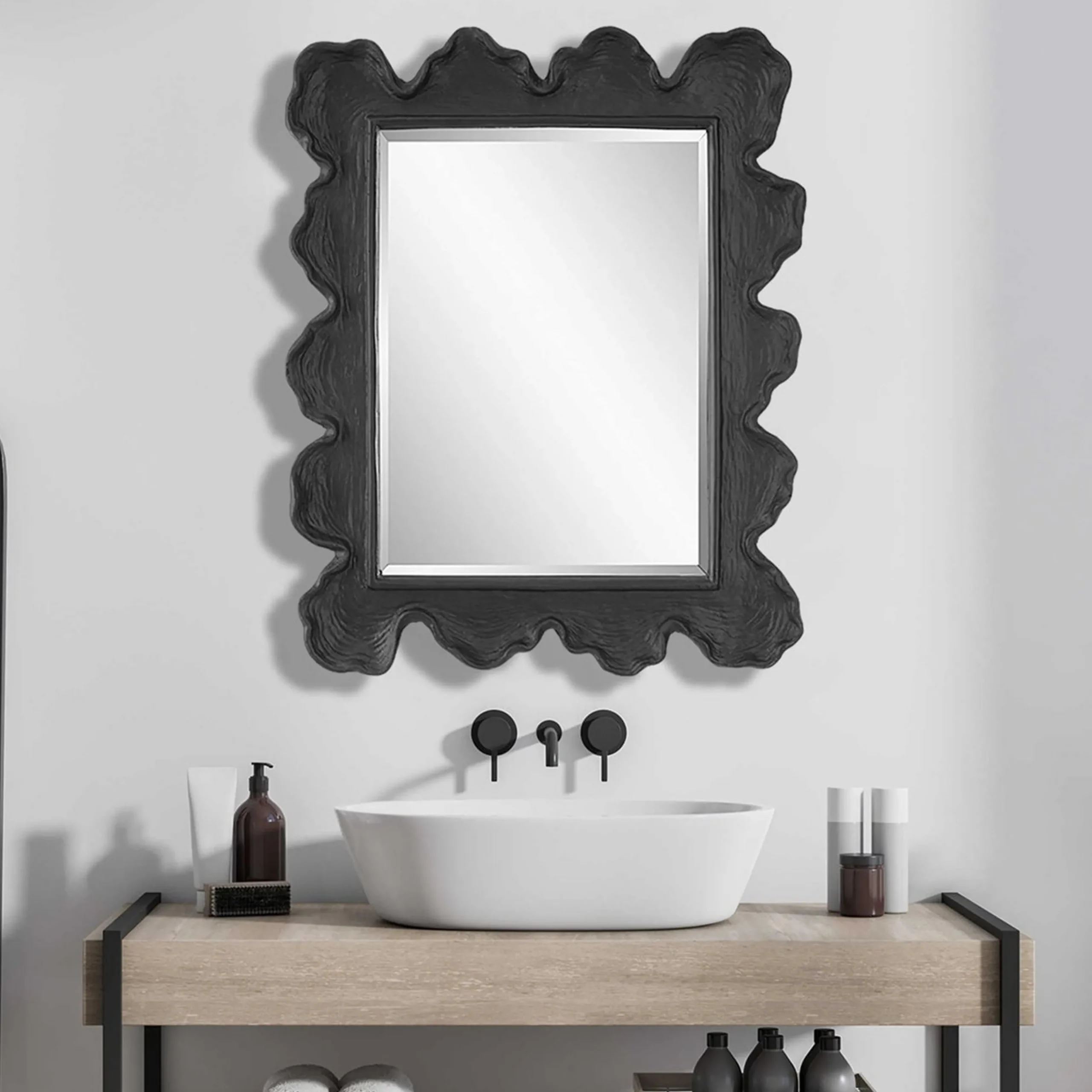 Coral Curve Mirror - Rectangle