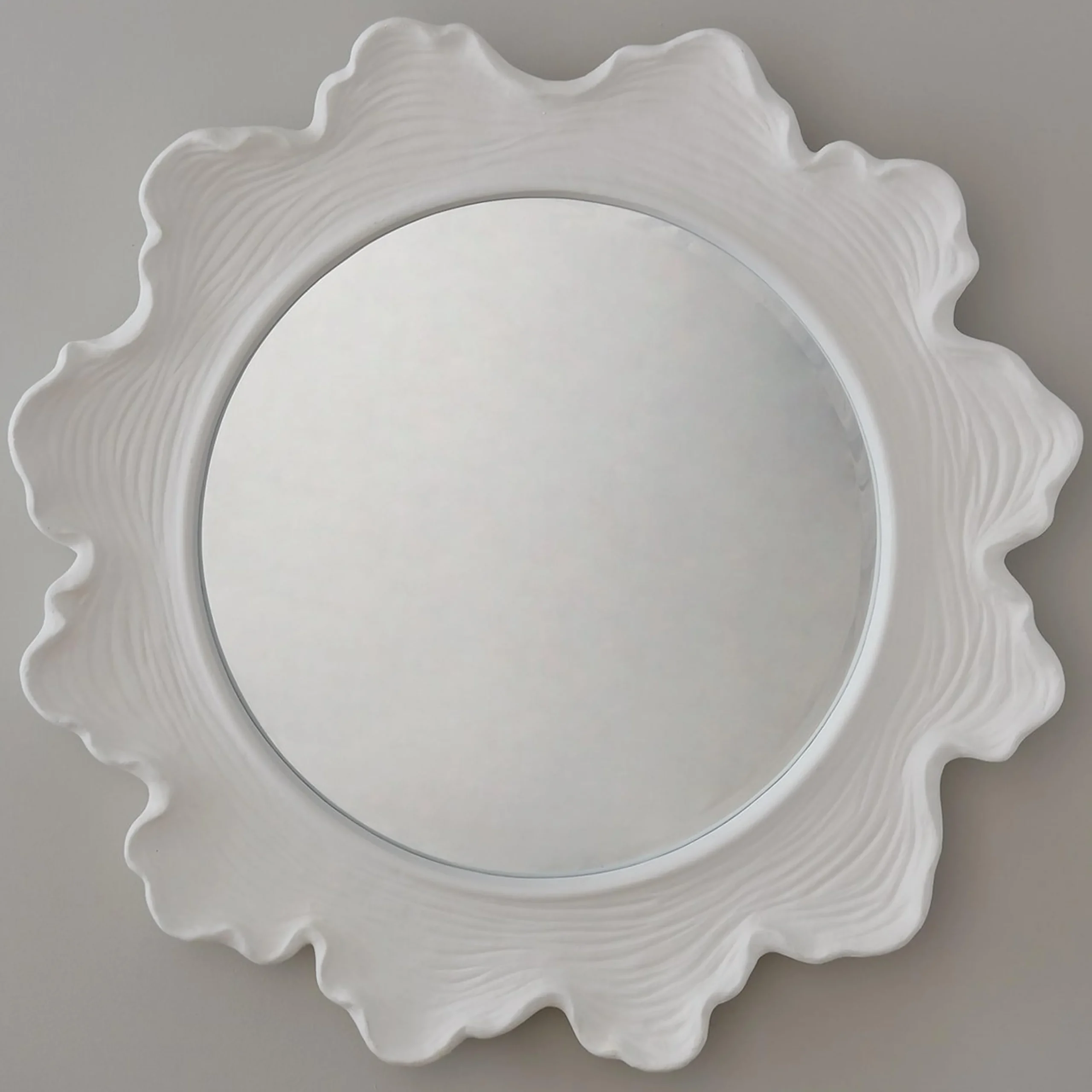 Coral Curve Mirror - Round