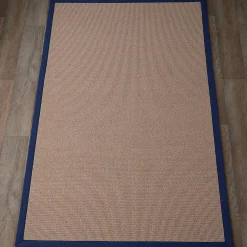Cotton Binding Wool Sisal Rug