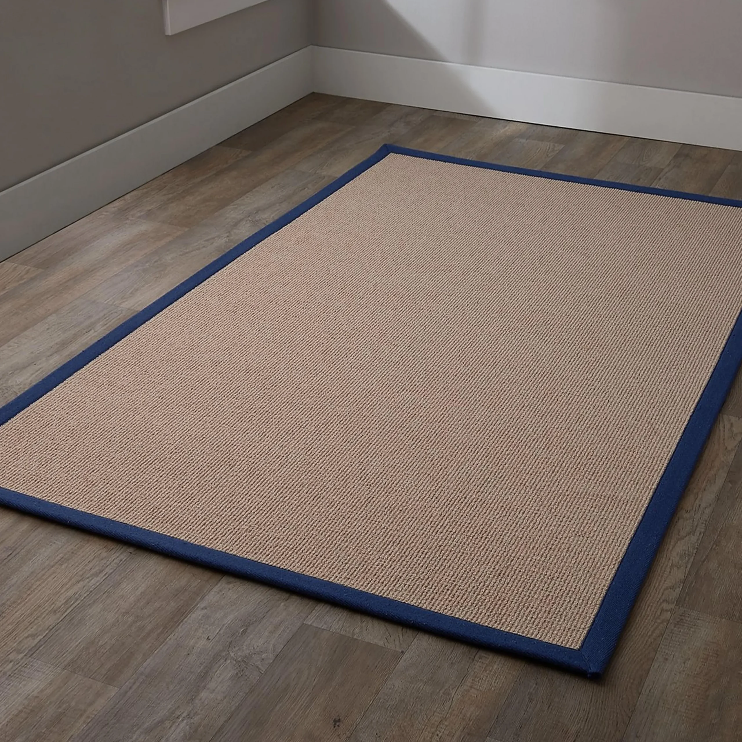 Cotton Binding Wool Sisal Rug