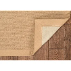 Cotton Binding Wool Sisal Rug