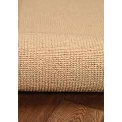 Cotton Binding Wool Sisal Rug