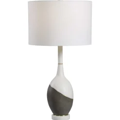 Crisp Contrast Table Lamp