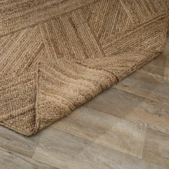 Crossed Construct Handwoven Rug