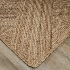 Crossed Construct Handwoven Rug