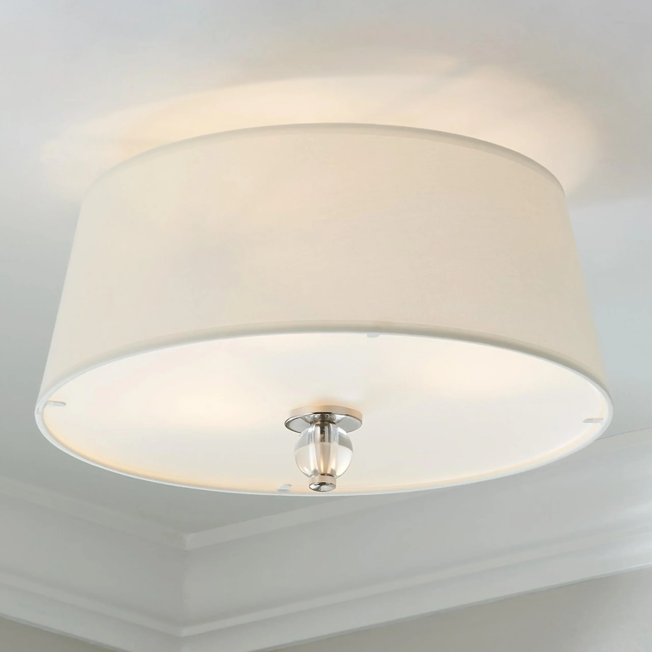 Crystal Accent Ceiling Light