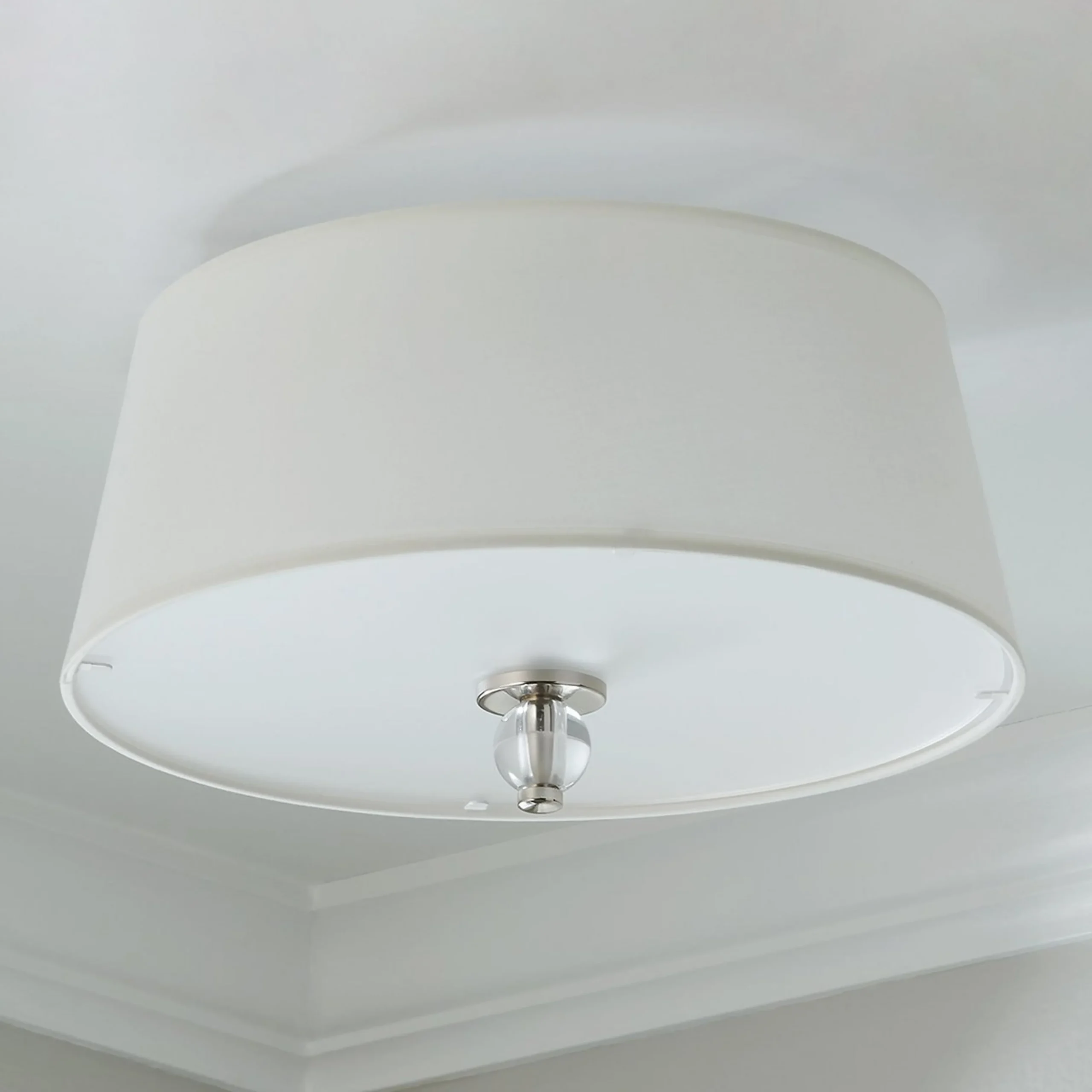 Crystal Accent Ceiling Light