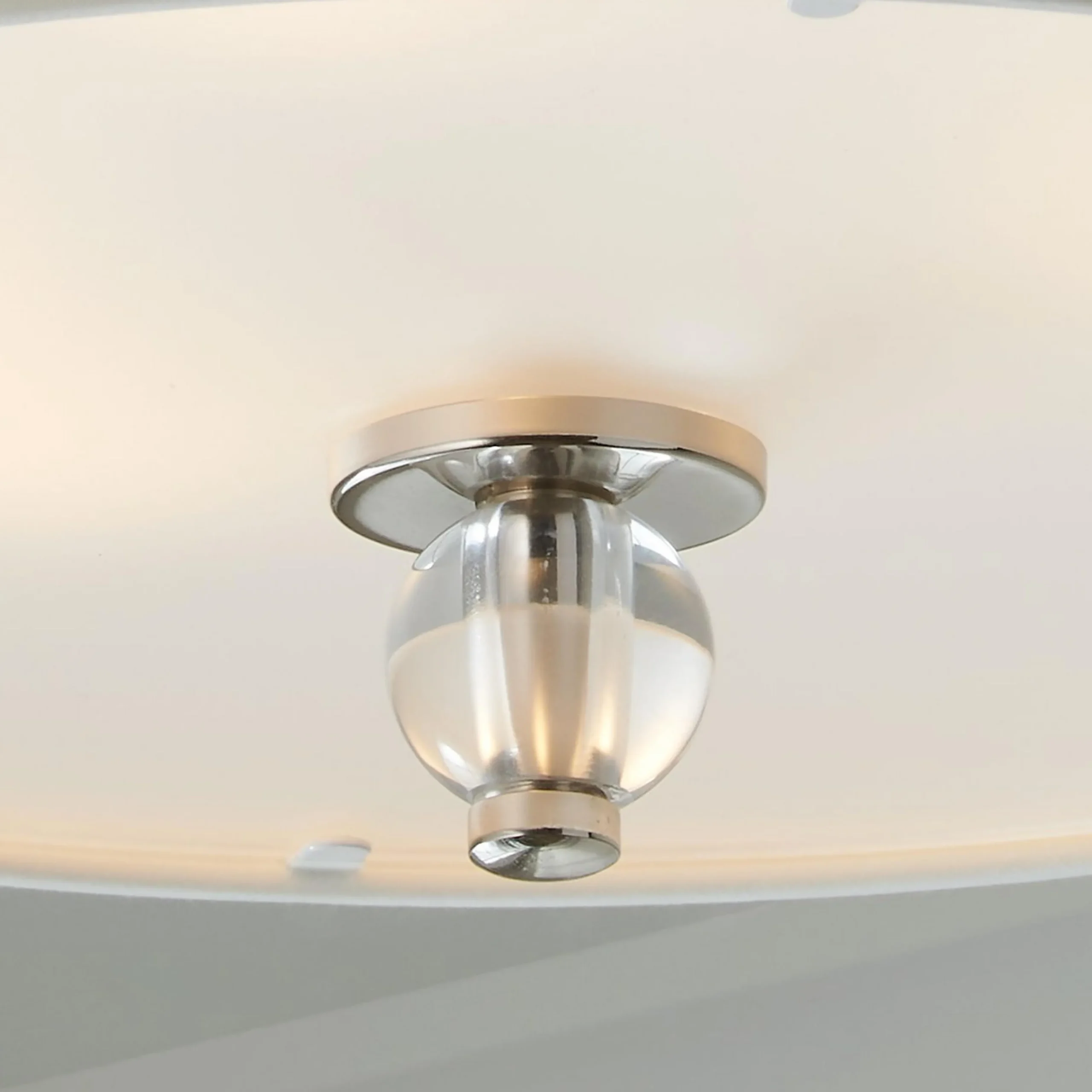 Crystal Accent Ceiling Light