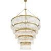 Crystal Alstro Five-Tier Chandelier