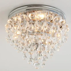 Crystal Ball Wedding Cake Ceiling Light