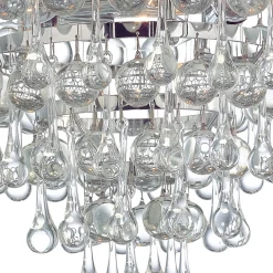Crystal Ball Wedding Cake Ceiling Light