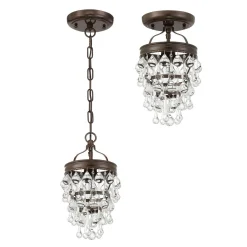 Crystal Ball Wedding Cake Pendant - Convertible