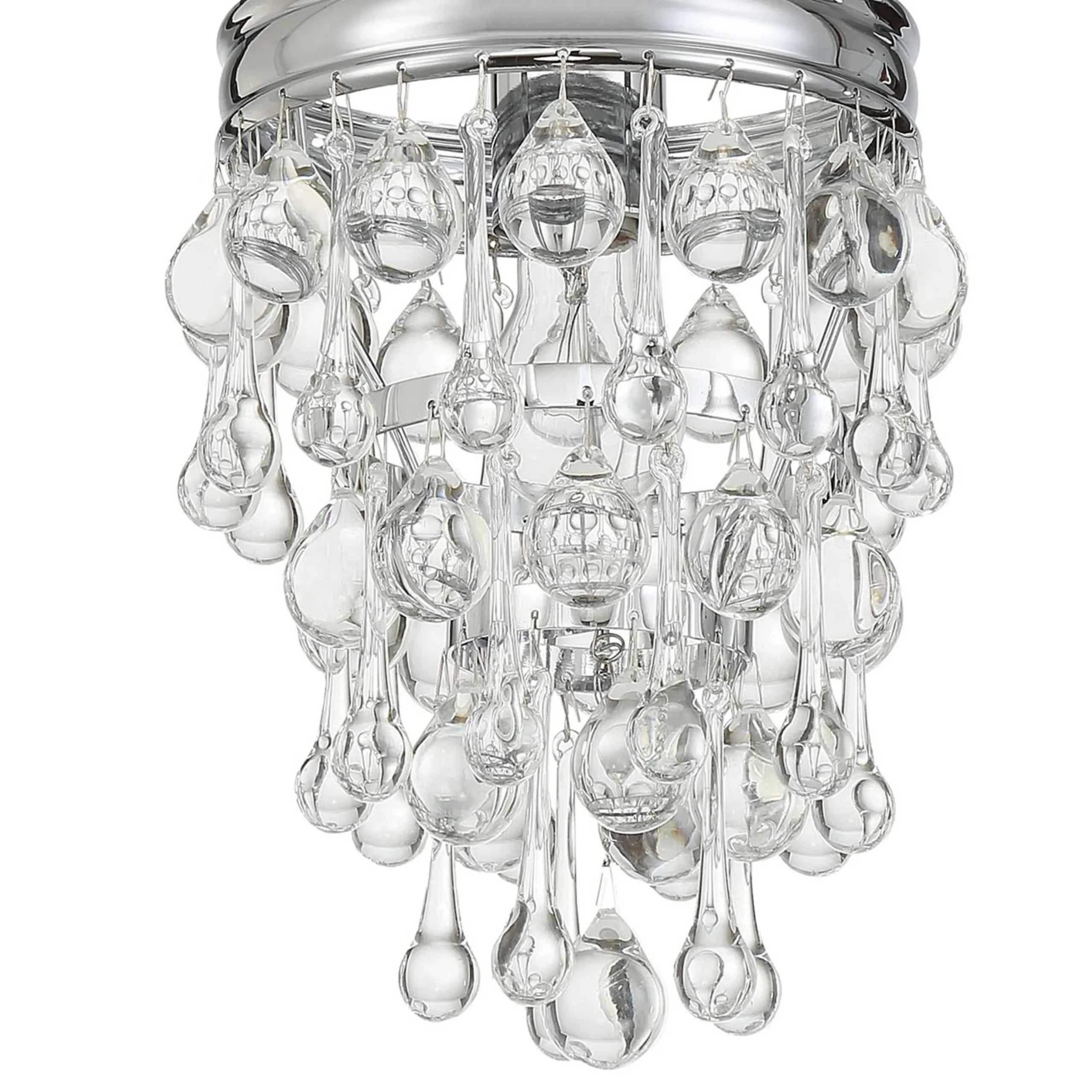 Crystal Ball Wedding Cake Pendant - Convertible