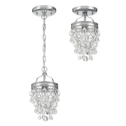 Crystal Ball Wedding Cake Pendant - Convertible