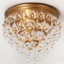 Crystal Ball Wedding Cake Ceiling Light