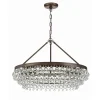 Crystal Ball Wedding Cake Chandelier