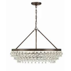 Crystal Ball Wedding Cake Chandelier