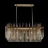 Crystal Falls Island Chandelier