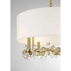 Crystal Wreath Chandelier