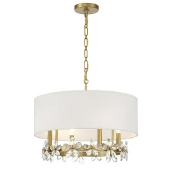 Crystal Wreath Chandelier