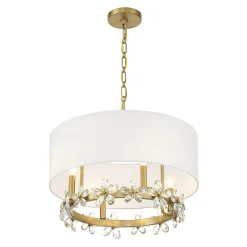 Crystal Wreath Chandelier