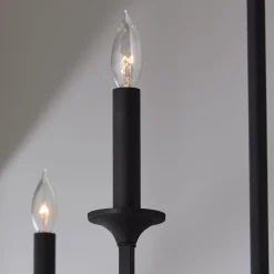 Curved Corner Chandelier - 8 Light