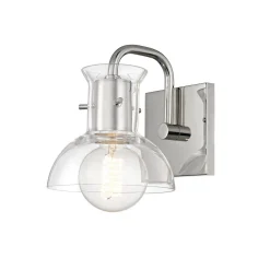 Cut Round Flask Bath Sconce
