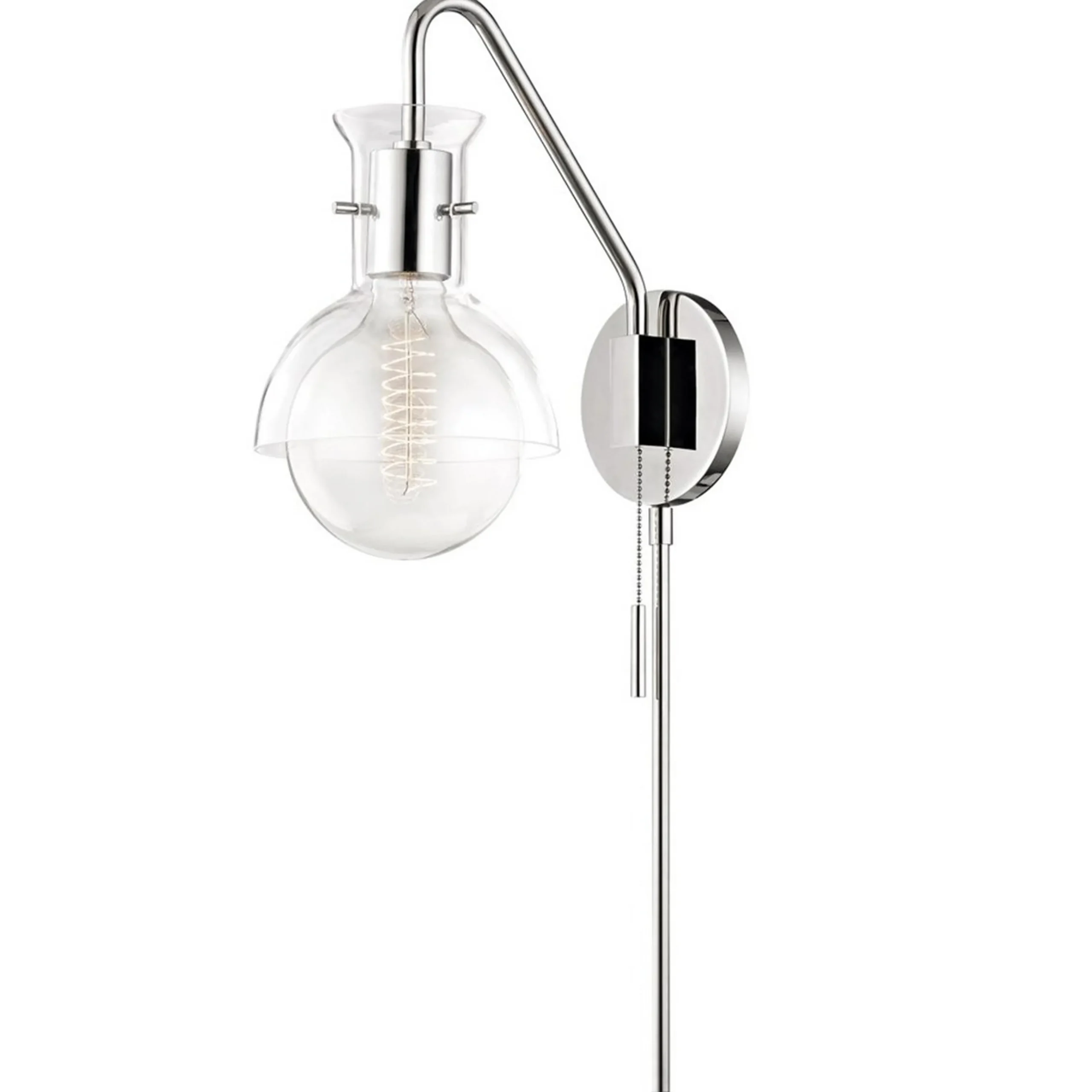 Cut Round Flask Swing Arm