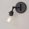 Cyrus Swing Arm Sconce - Glass Shade