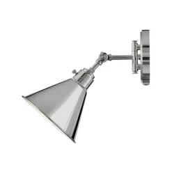Cyrus Swing Arm Sconce - Metal Shade