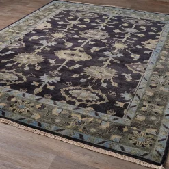Delacourt Hand-Knotted Rug